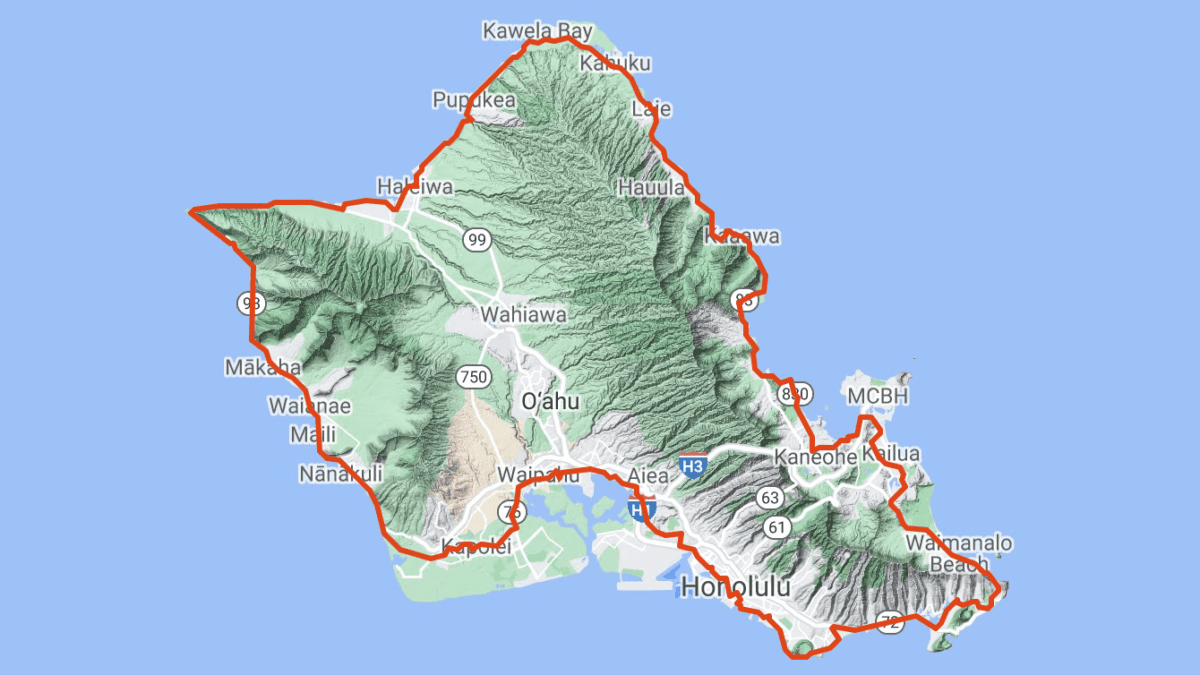 Pair of runners beat 220K FKTs around Hawaiian Island of Oahu